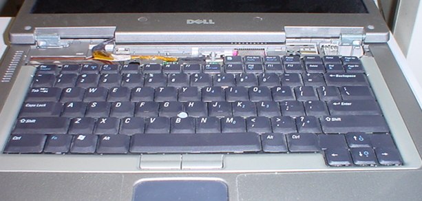 The keyboard is back in place... The keyboard is back in place...