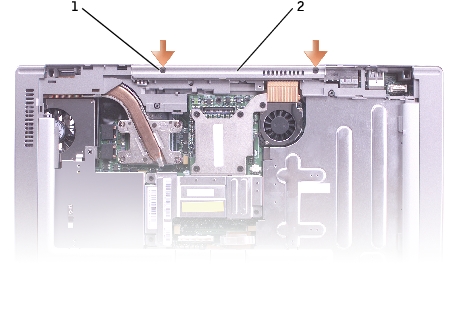 Dell Latitude D800 Service Manual Excerpt (© Dell) Dell Latitude D800 Service Manual Excerpt (© Dell)