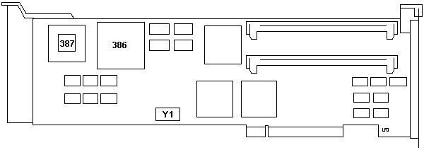 Early AOX 286 > 386 Upgrade Card (Image: Louis Ohland)