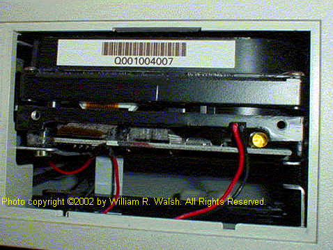 LED connection on hard disk