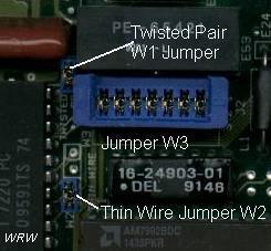 Close up of the EtherWorks/MC for UTP & Coax