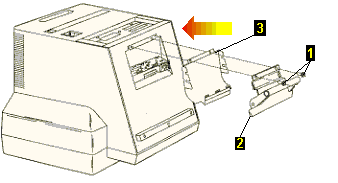 Installing the foot